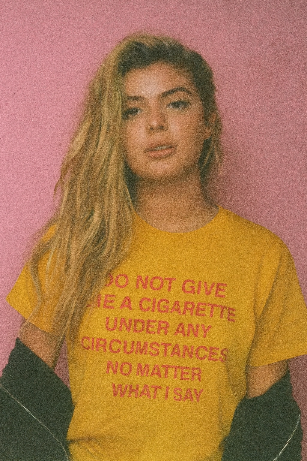 DO NOT GIVE ME CIGARETTE